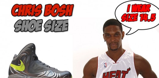 What Size Shoes Does Chris Bosh Wear?