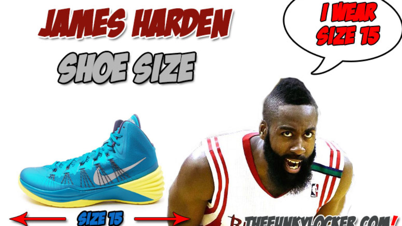 james harden shoes size 6