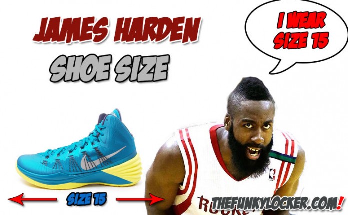 James Harden Shoe Size - Find Out What Size Sneakers Harden Wears