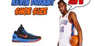 What is Kevin Durant Shoe Size?