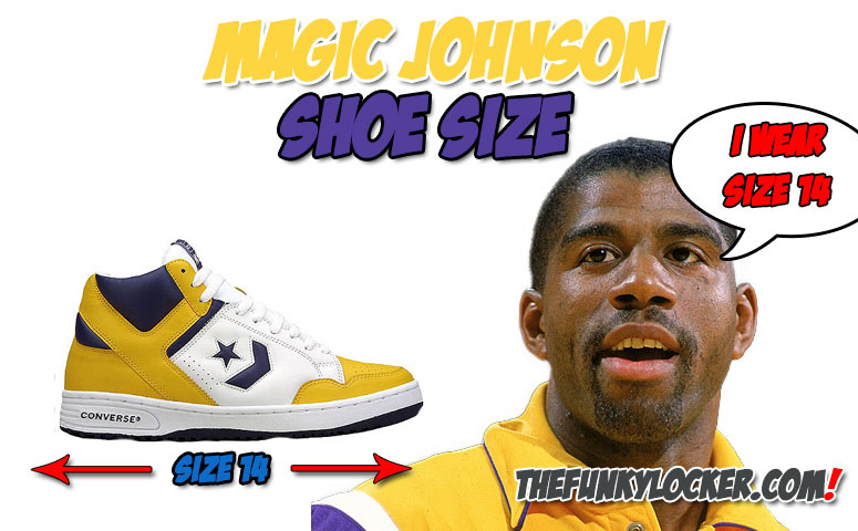 Magic Johnson Shoe Size - Find Out What 