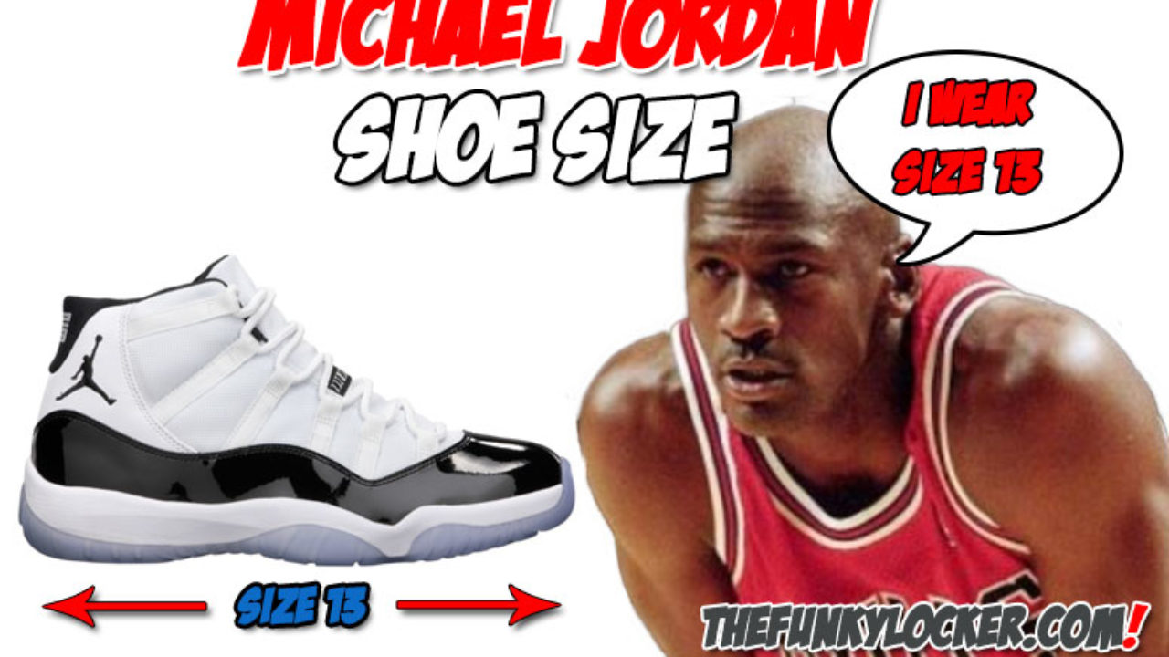 michael jordan size shoe