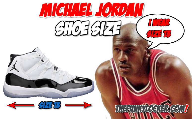 jordan's shoe size